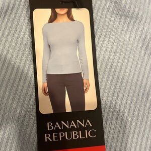 NWT banana republic boatneck ribbed shirt